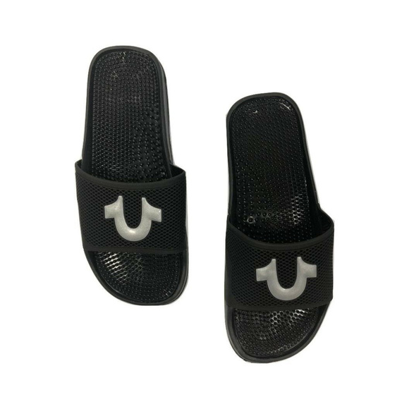 True Religion Other - True Religion Men's Horseshoe Logo Slide Sandals